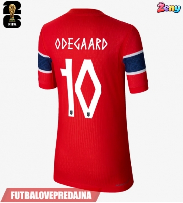 Lacne Ženy Futbalové dres Nórsko Martin Odegaard #10 MS 2026 Krátky Rukáv - Domáci